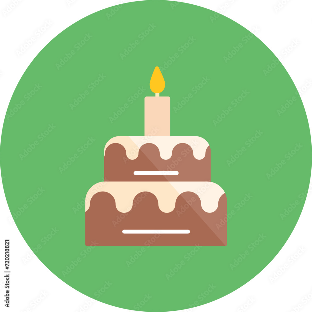 Birthday icon vector image. Can be used for Party and Celebration. Birthday icon vector image. Can be used for Party and Celebration.
