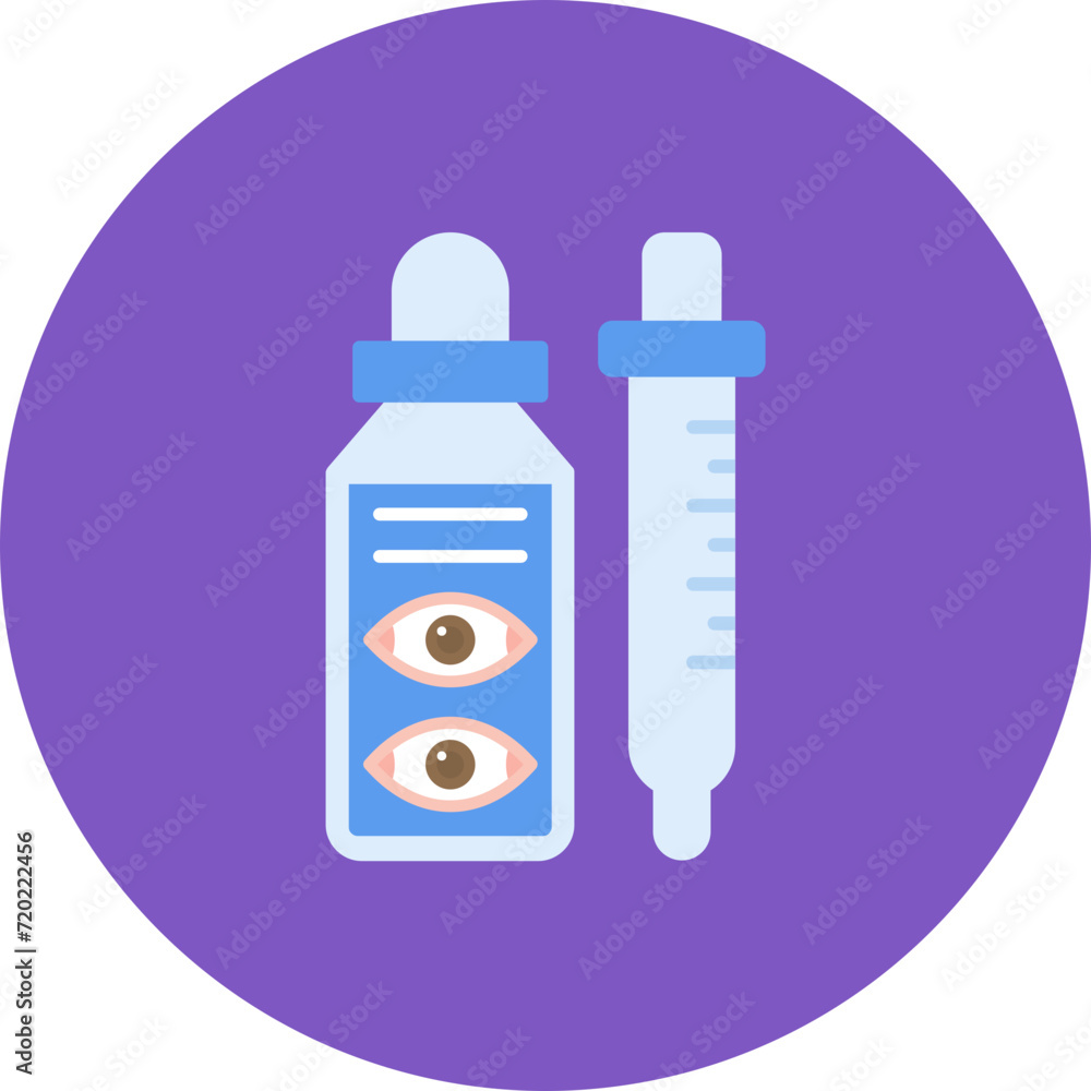 Eye Dropper icon vector image. Can be used for Pharmacy. Eye Dropper icon vector image. Can be used for Pharmacy.