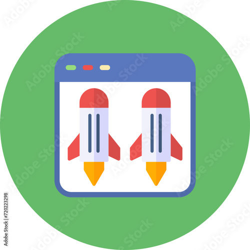 Ddos icon vector image. Can be used for Cyber Security.