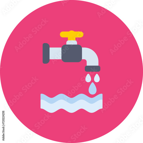 Watering icon vector image. Can be used for Smart City.