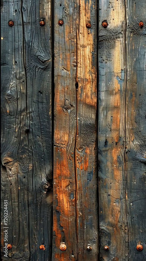 Dark old wooden background, texture boards, top view. Dark old wooden background, texture boards, top view.