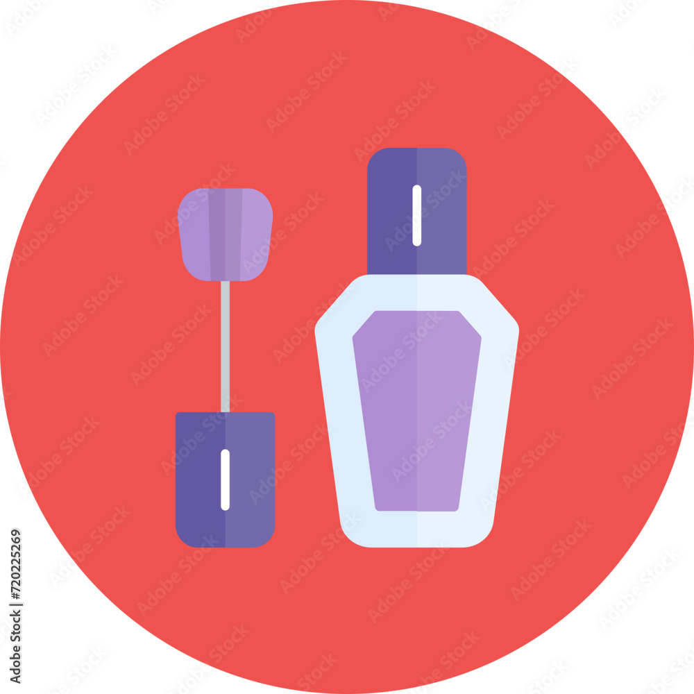 Nail Polish icon vector image. Can be used for Cosmetics. Nail Polish icon vector image. Can be used for Cosmetics.