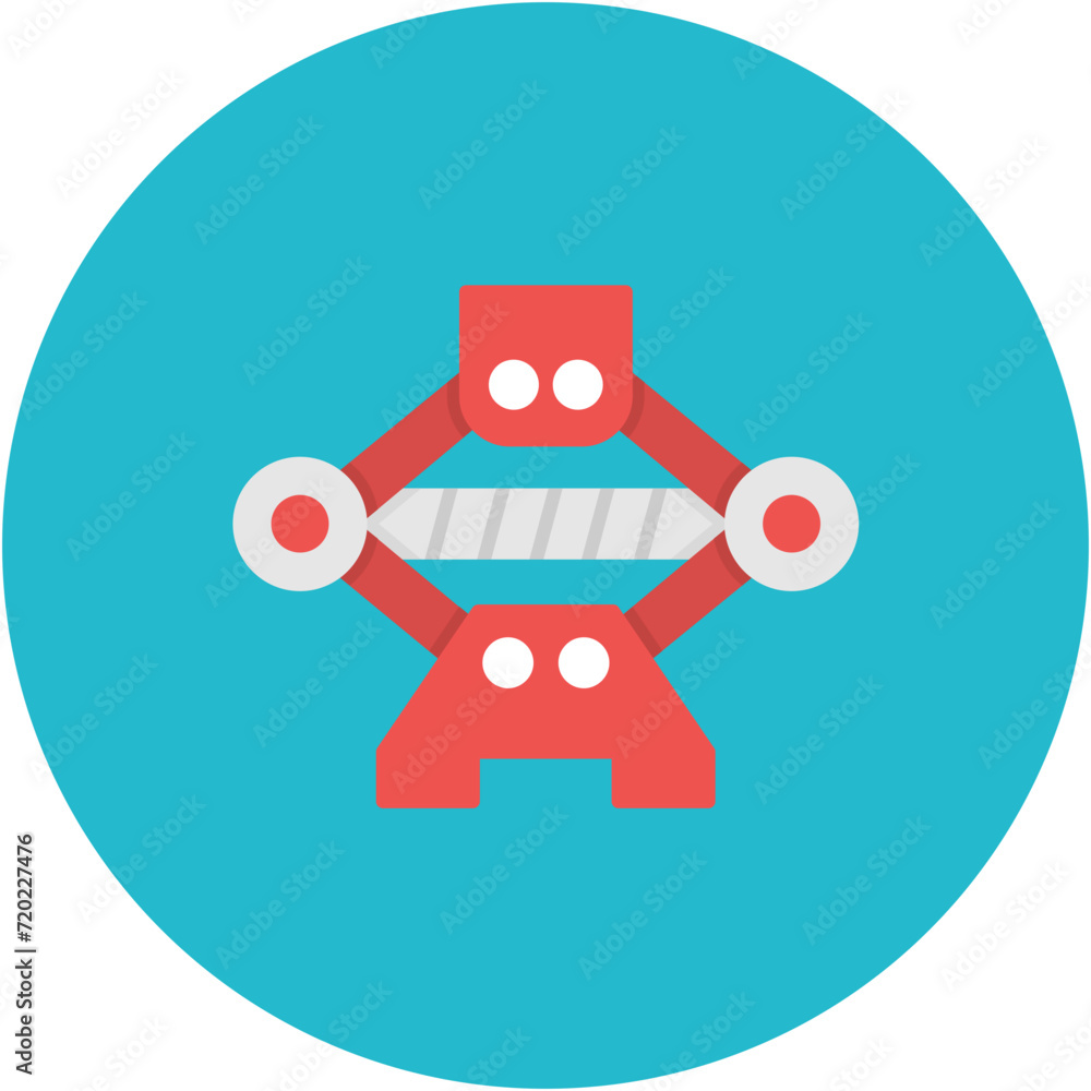 Car Jack icon vector image. Can be used for Car Repair.