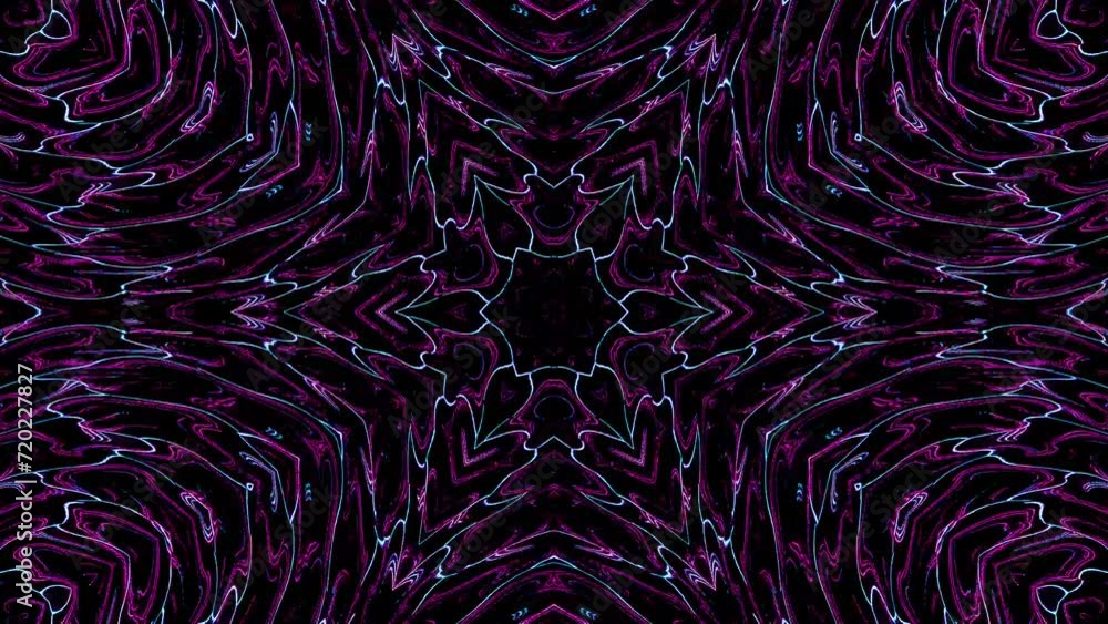 Beautiful abstract kaleidoscope that shines, a radiant light that regulates the subtle movements Beautiful abstract kaleidoscope that shines, a radiant light that regulates the subtle movements
