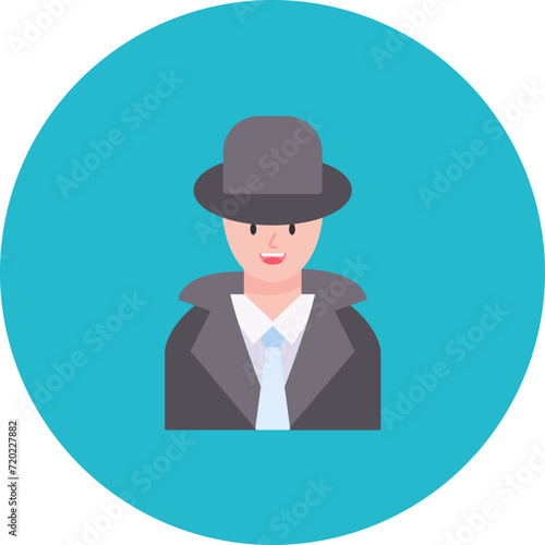 Espionage icon vector image. Can be used for Diplomacy.