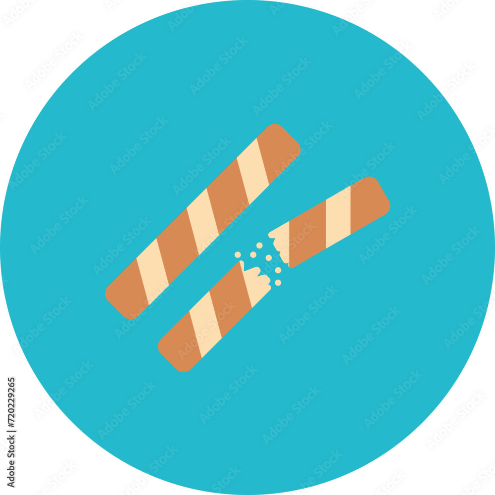 Wafer icon vector image. Can be used for Bakery. Wafer icon vector image. Can be used for Bakery.