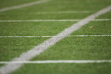 Close up of green grass texture for course or sport background.