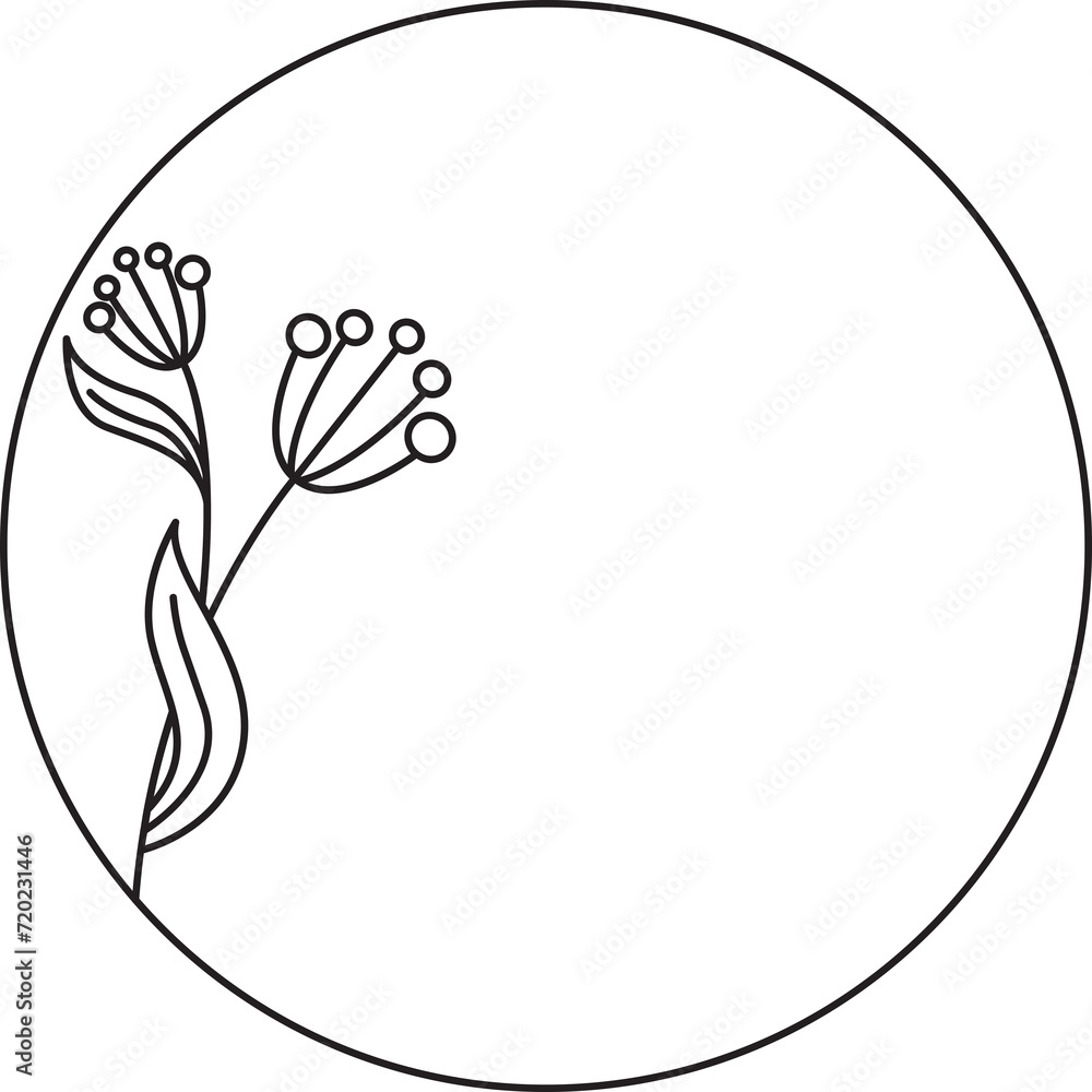 Wedding Floral Round Frame
Wedding Floral Round Frame