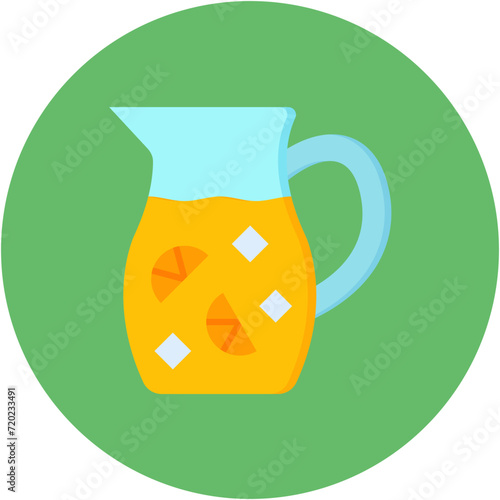Juice icon vector image. Can be used for Restaurant.