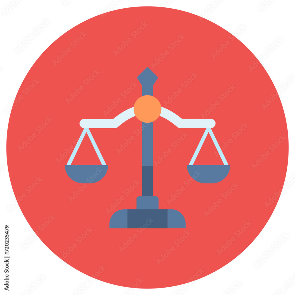 Justice icon vector image. Can be used for Banking and Finance. Justice icon vector image. Can be used for Banking and Finance.