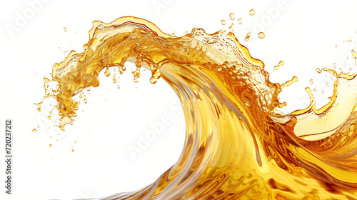 Oily liquid wave