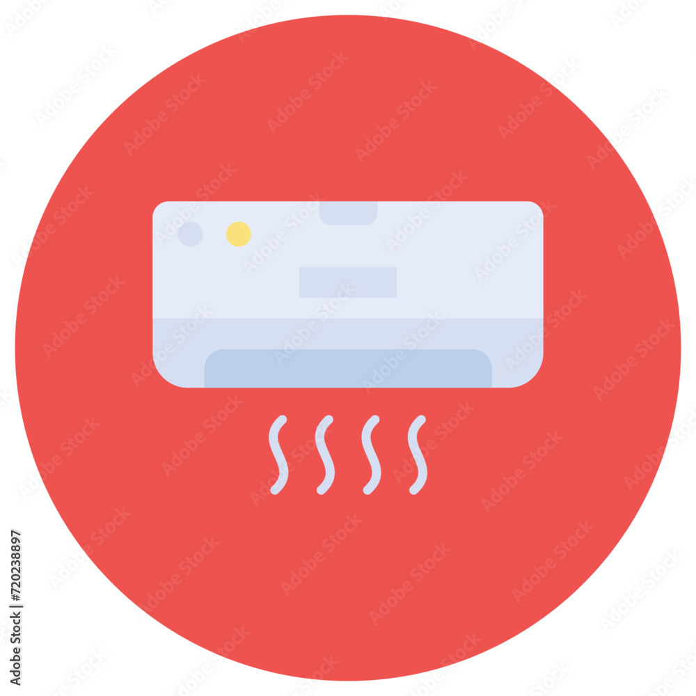 Air Conditioner icon vector image. Can be used for Summer. Air Conditioner icon vector image. Can be used for Summer.