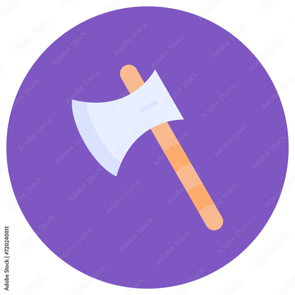 Axe icon vector image. Can be used for Firefighter. Axe icon vector image. Can be used for Firefighter.