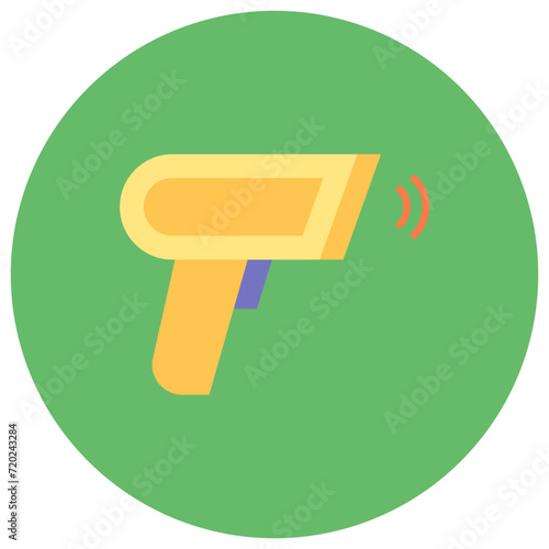 Barcode Scanner icon vector image. Can be used for Mall.