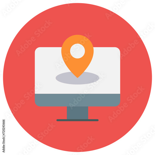IP Address icon vector image. Can be used for Web Hosting.
