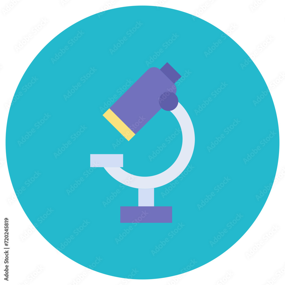 Microscope icon vector image. Can be used for Education. Microscope icon vector image. Can be used for Education.