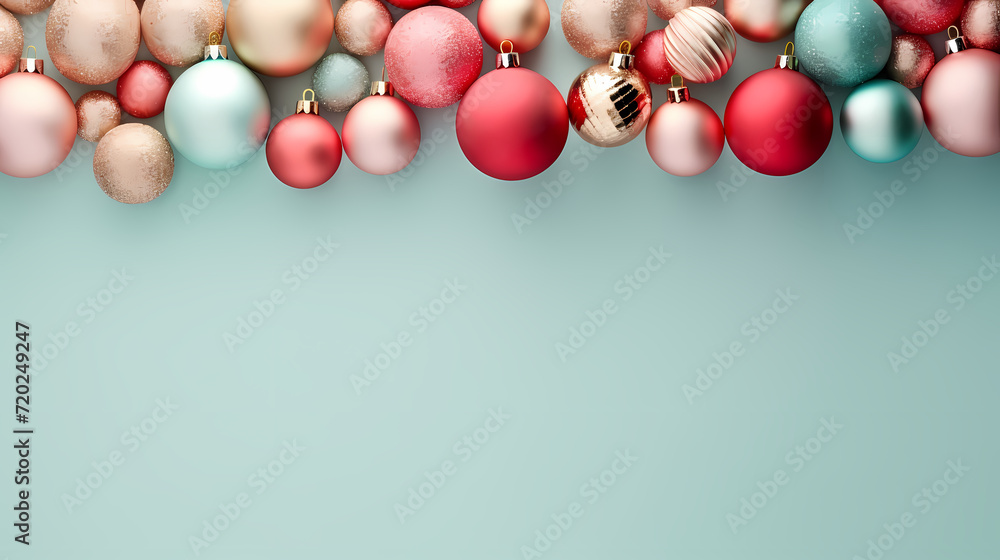 Luxurious Christmas balls on glowing bokeh background, Christmas and New Year minimalistic background Luxurious Christmas balls on glowing bokeh background, Christmas and New Year minimalistic background