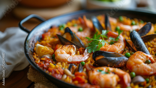 Spanish Symphony: A Traditional Paella Feast