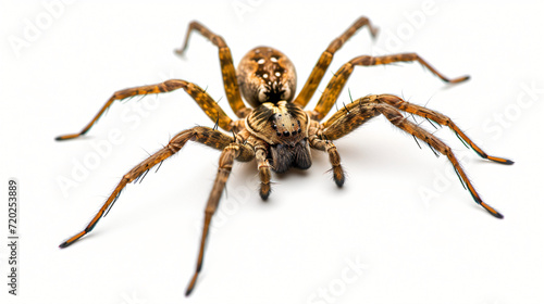 Spider mugil isolated on a white background