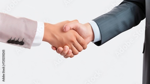 handshake between two businessmen on the png trans