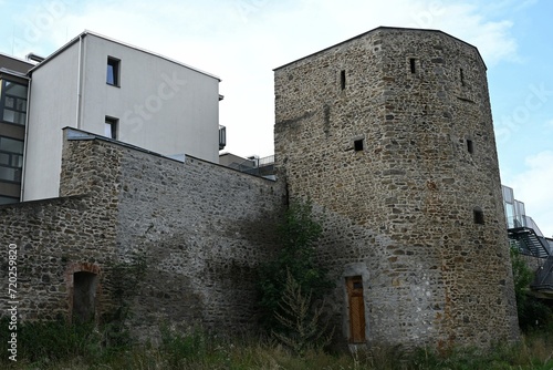 Stadtbefestigung von Waidhofen an der Thaya, Österreich, Pulverturm, 14.09.2023