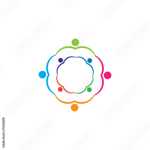 Community, network and social icon