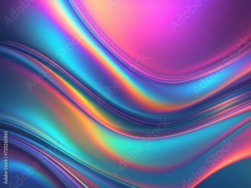 Abstract trendy holographic background. Multicolored gradient abstract background.