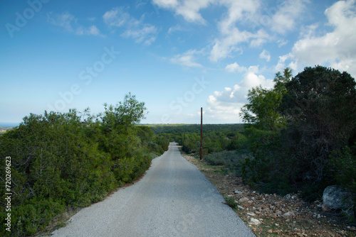 Road from RIzokarpaso going to Apostolos Andreas Cyprus  photo