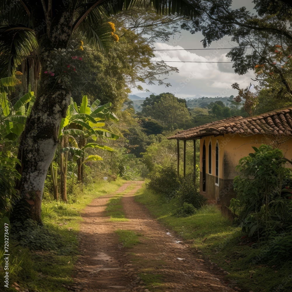 Dirt Road in the Jungle