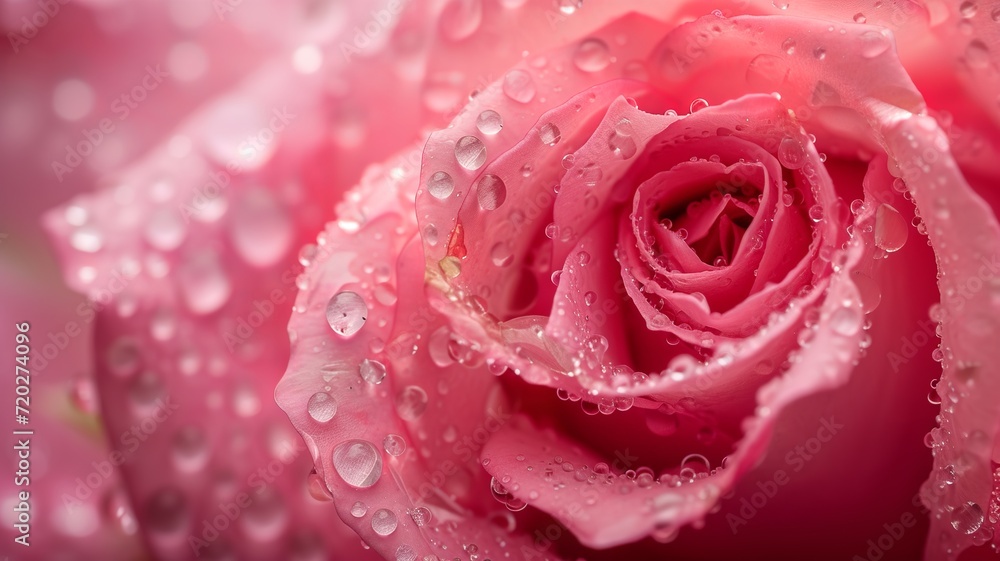 artificial intelligence macro image of a beautiful rose