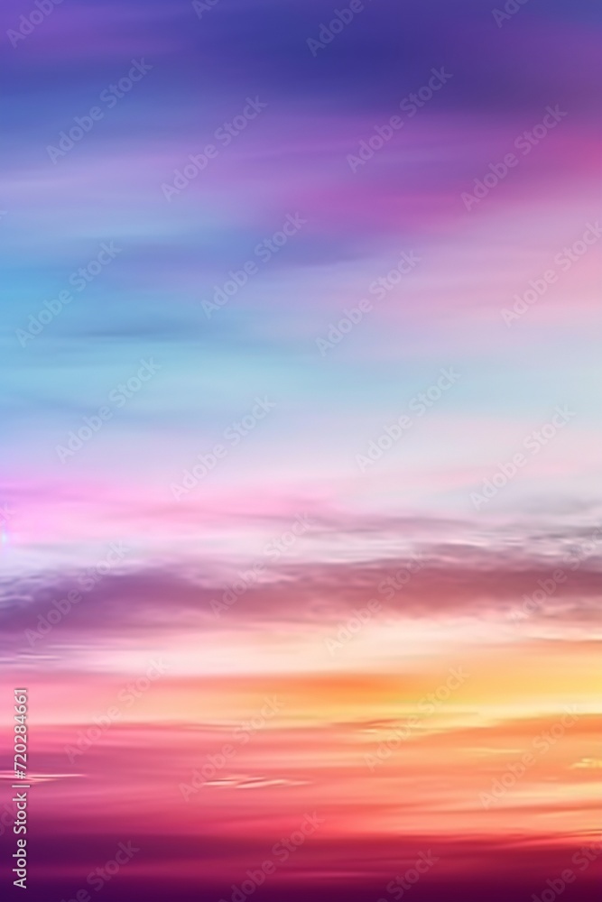 Soft colored blur background with gradient effect. Wallpaper, template for banner, graphic design, web and mobile interface. Element for illustration of field and sky, landscape themes.