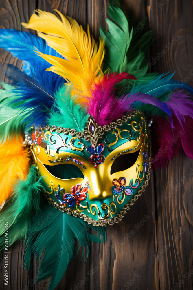 city carnival mask