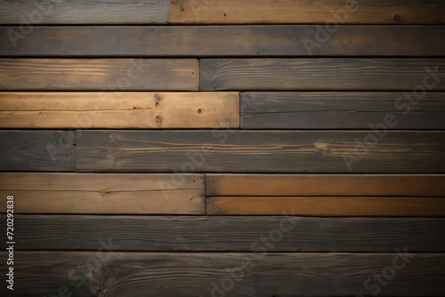 Classic Charm of Old Wooden Planks  Enhanced by Dark Grey and Light Bronze Hues