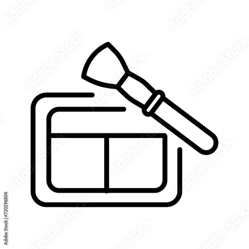 Blushon Brush Vector Icon