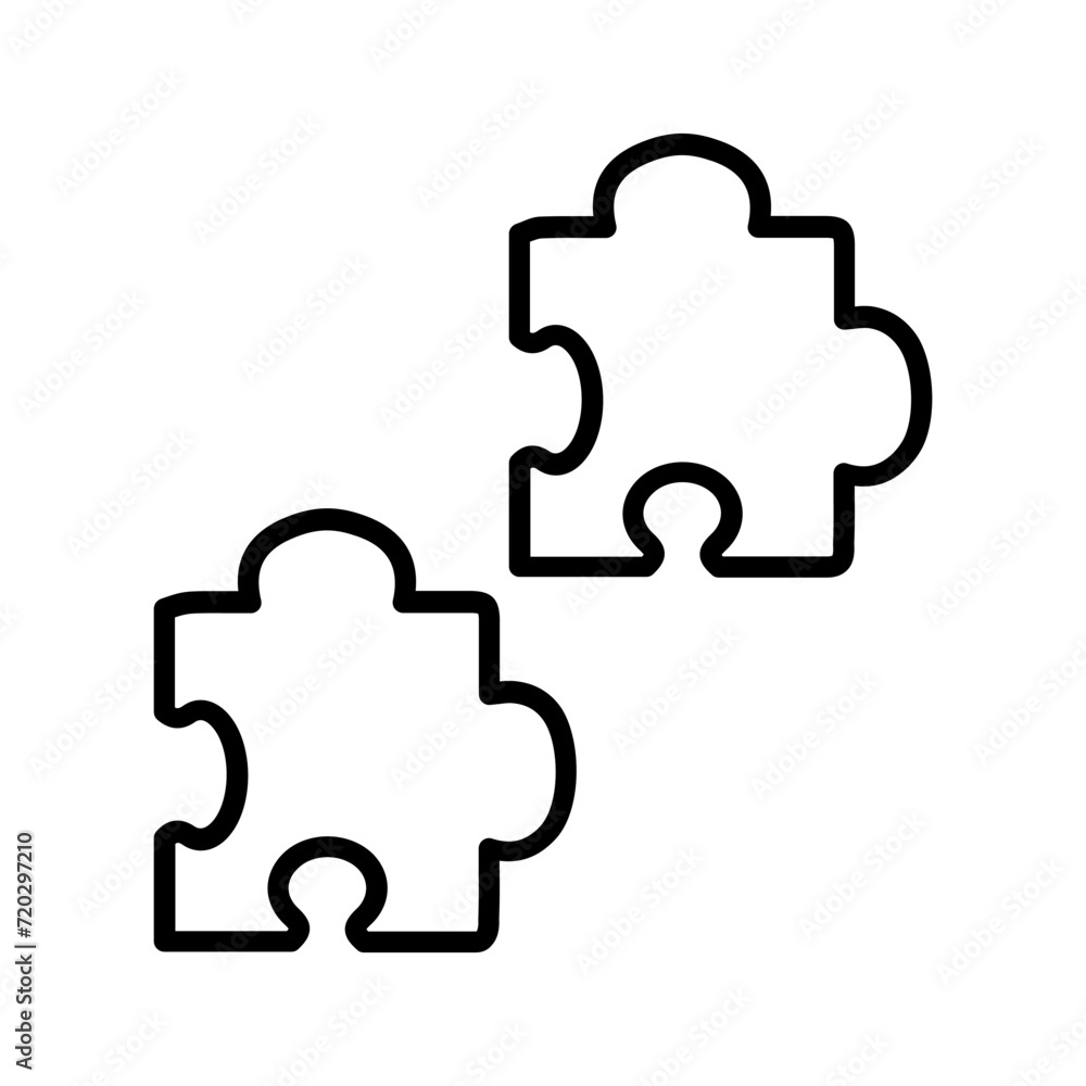 Puzzle Vector Icon Puzzle Vector Icon