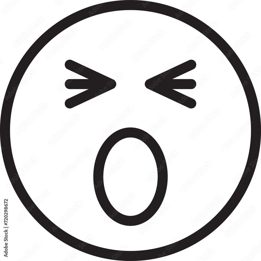 Annoyed Face Emoticon
Annoyed Face Emoticon