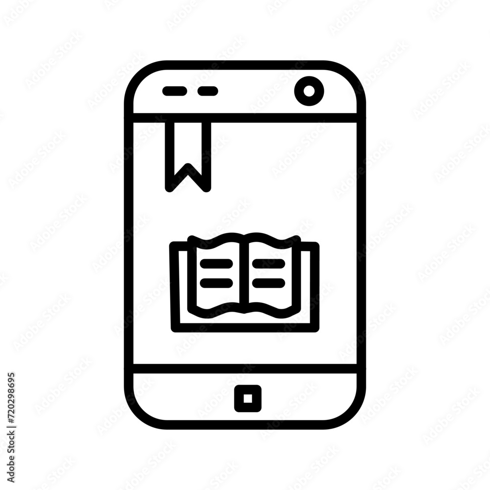 Ebook Vector Icon Ebook Vector Icon