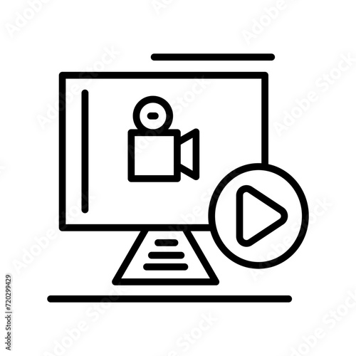 Play Button Vector Icon