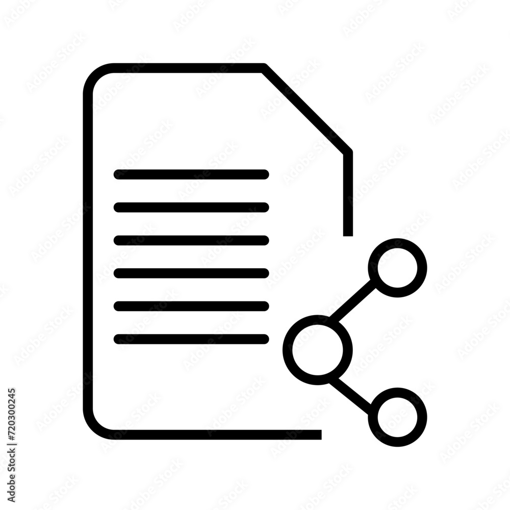 Share Document Vector Icon Share Document Vector Icon
