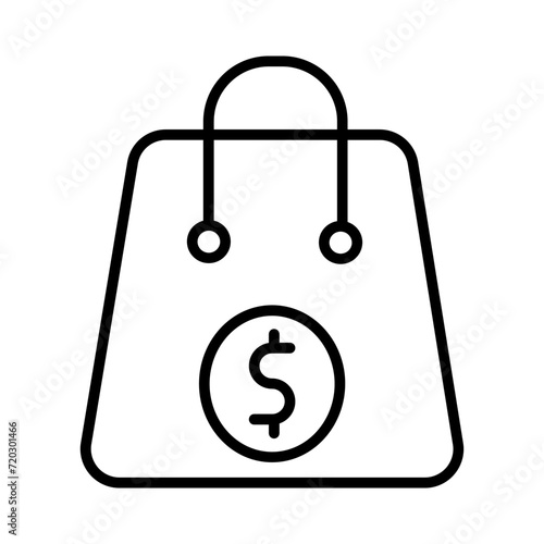 Items in a Bag Vector Icon