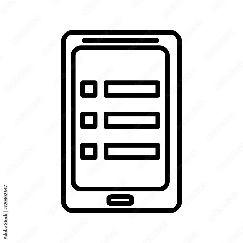 Menu Vector Icon Menu Vector Icon