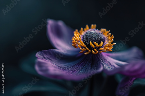 wallpaper of minimalistic macro of a part of a flower with background, fineart