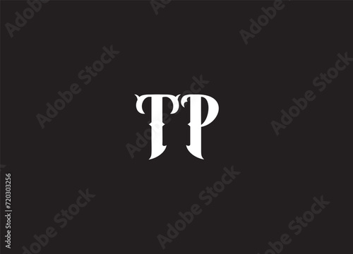 TP LETTR LOGO DESIGN AND INITIAL LOGO photo