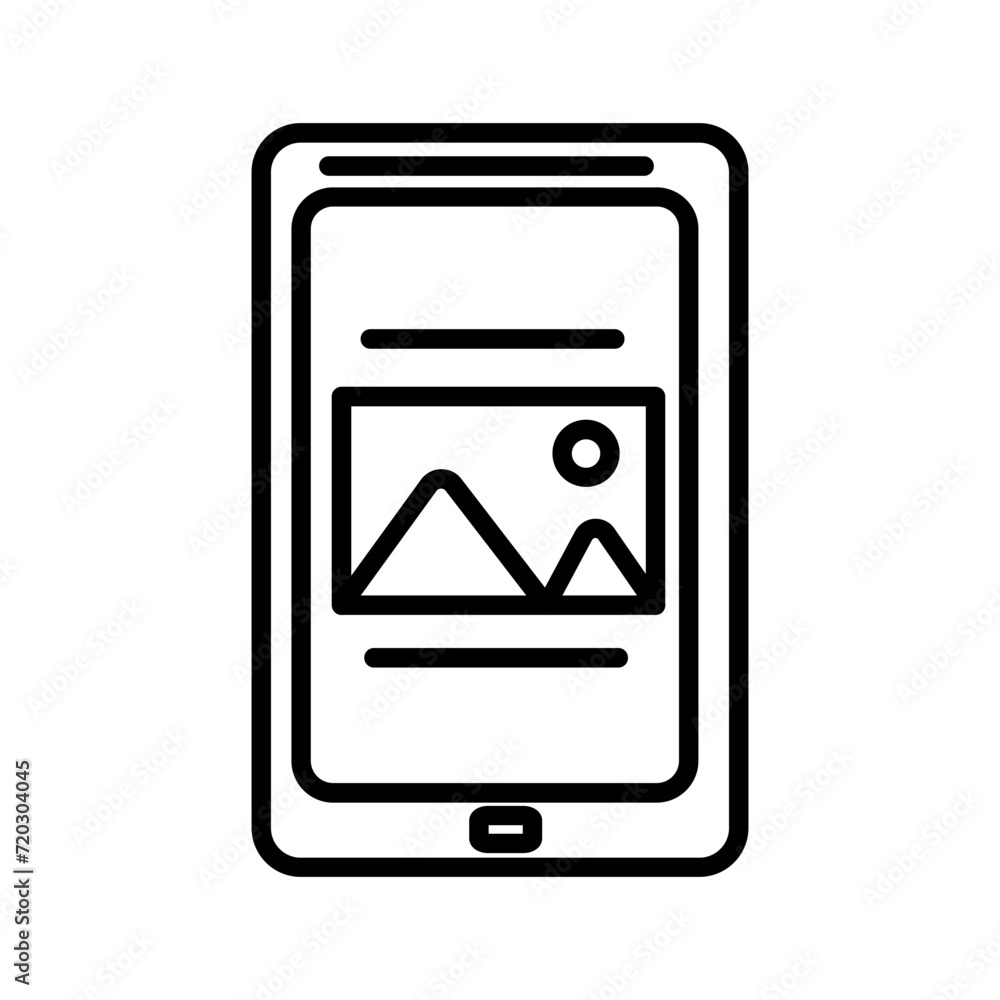 Smartphone Vector Icon Smartphone Vector Icon