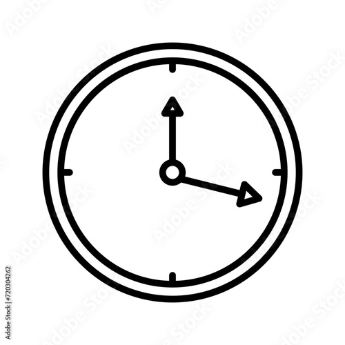Clock Vector Icon