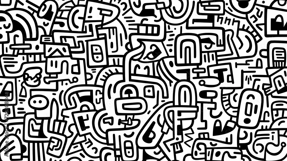 Cute graffiti art abstract background poster web page PPT, art background Cute graffiti art abstract background poster web page PPT, art background