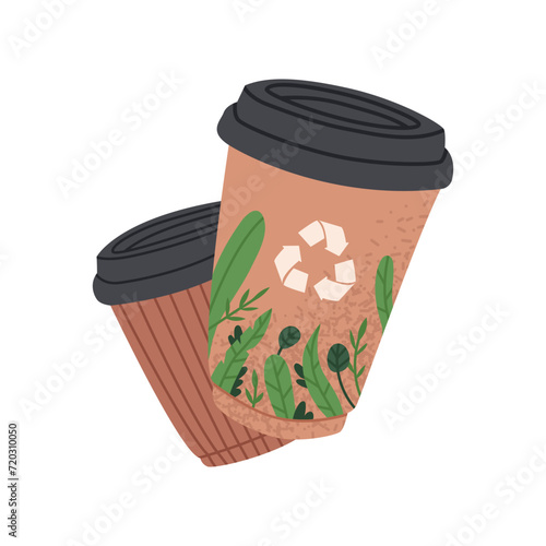Craft coffee cups