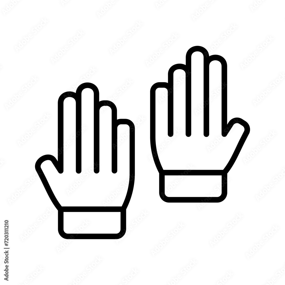 Gloves Vector Icon Gloves Vector Icon
