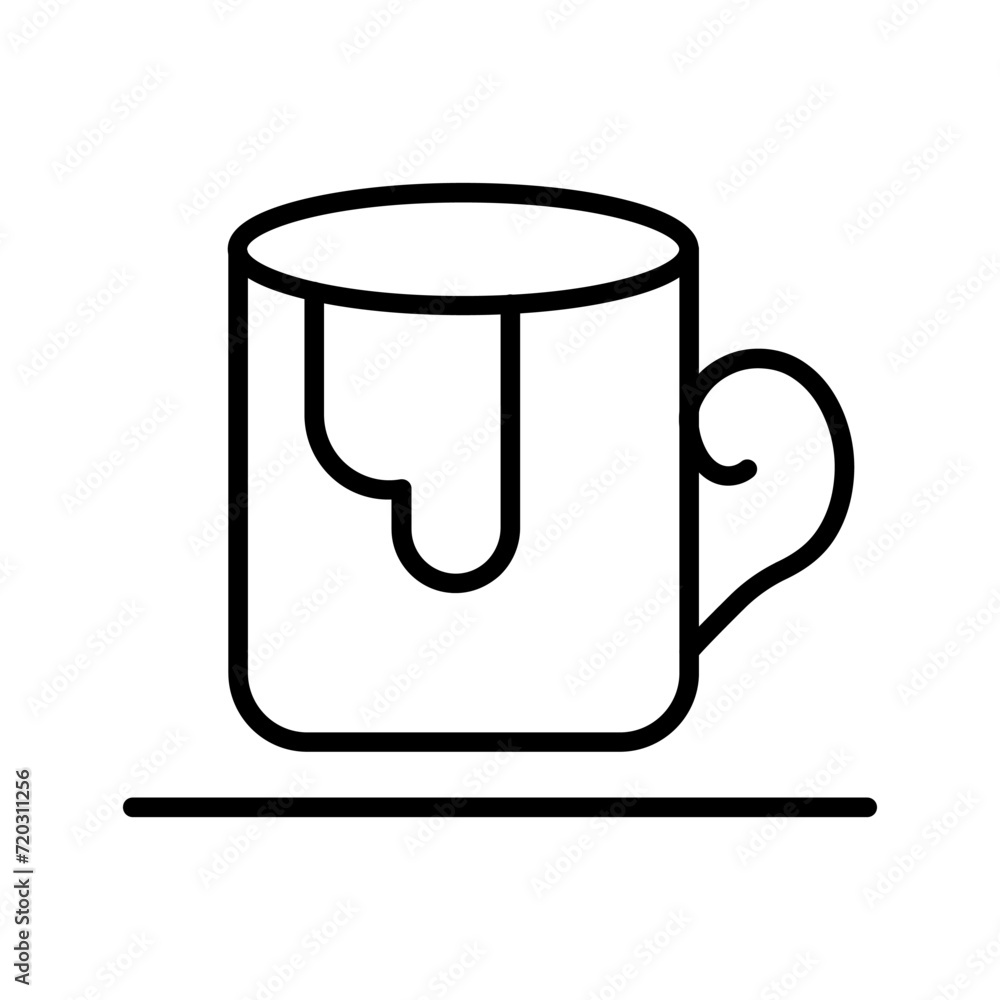 Hot Chocolate Vector Icon Hot Chocolate Vector Icon