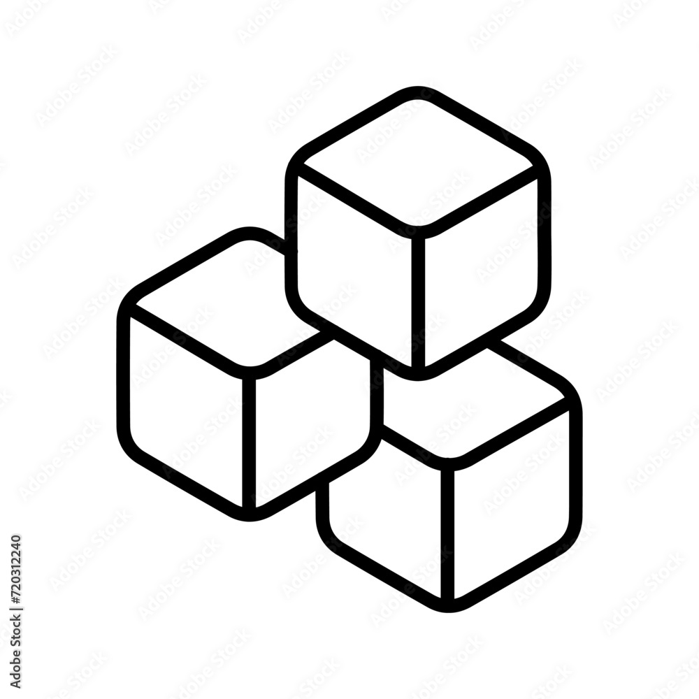 Ice Vector Icon Ice Vector Icon